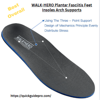 walk hero plantar fasciitis Feet insoles arch supports