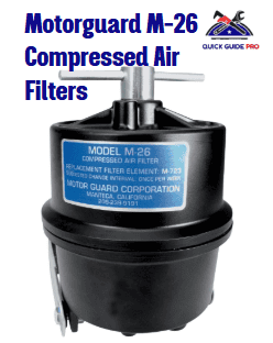 Motorguard M-26 Compressed Air Filters