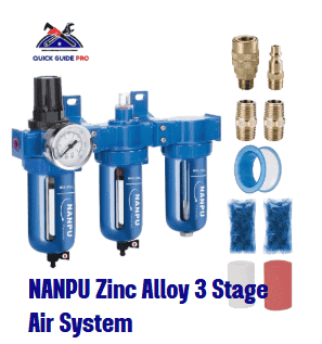 NANPU Zinc Alloy 3 Stage Air System