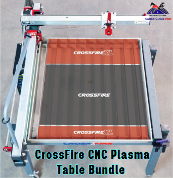 CrossFire CNC Plasma Table Bundle with Razor Weld 45 Cutter