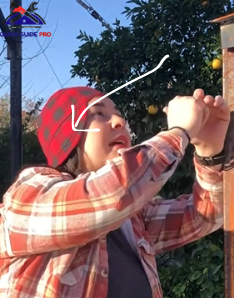 How to wear a welding cap while welding horizontal