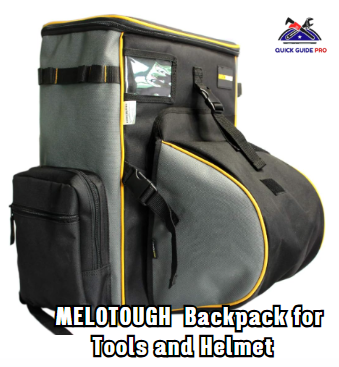 MELOTOUGH Welding Tool Backpack for Tools and Helmet