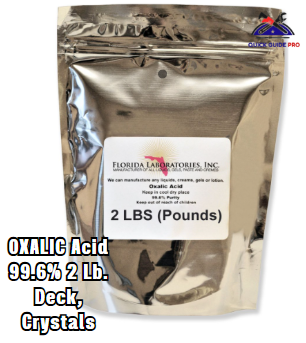 OXALIC Acid 99.6% 2 Lb. Deck, Crystals